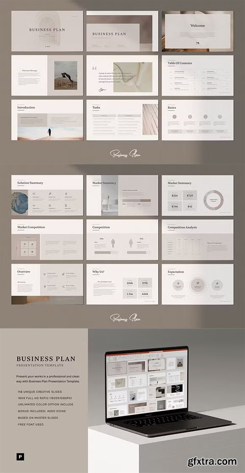 Business Plan Powerpoint Presentation Template