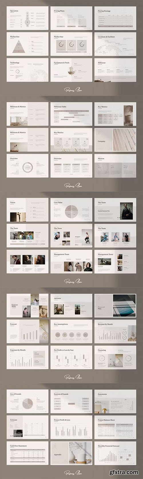 Business Plan Powerpoint Presentation Template