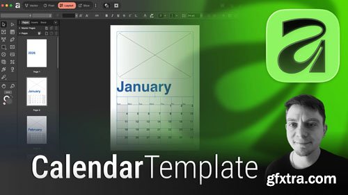 2026 Calendar Template for the New Affinity by Canva