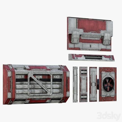 '3dsky Pro - Sci-Fi Element 14'