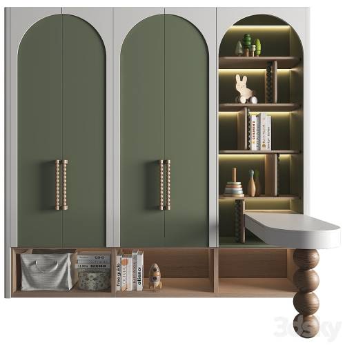 '3dsky Pro - KID Furniture Composition 08' '3dsky Pro - KID Furniture Composition 08'