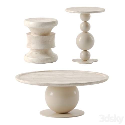 '3dsky Pro - Umbra tables by Le Berre Vevaud'
