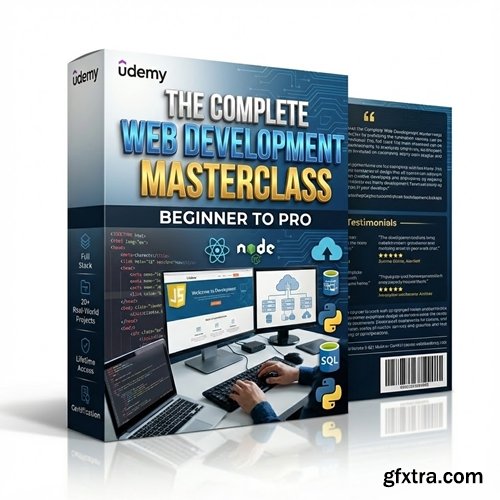 Udemy - The Complete Web Development Masterclass - Beginner To Pro