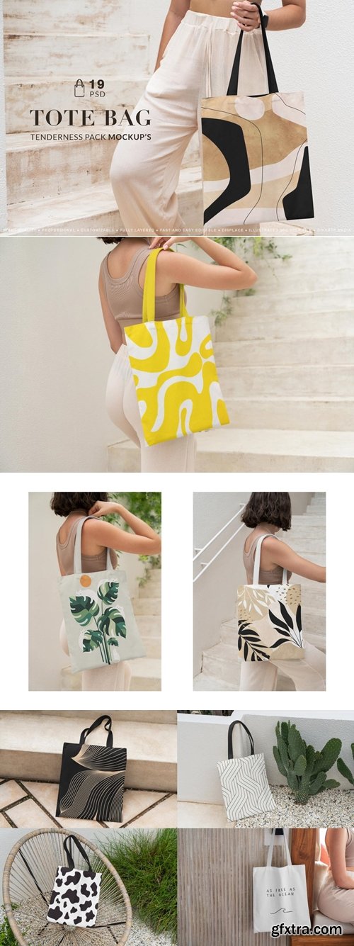 MockupCloud - Tote Bag Mockups