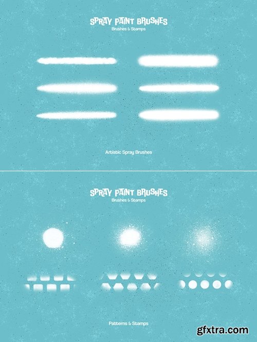 CreativeMarket - Multi-App Spray Paint Brushes