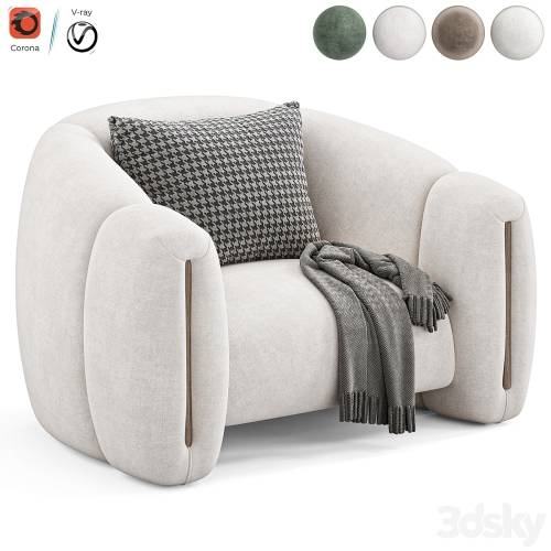 '3dsky Pro - Jaqueline Armchair by Salmafurniture'