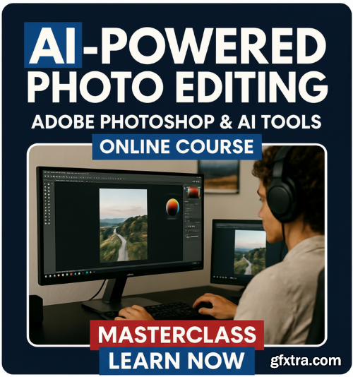 Udemy - AI-Powered Photo Editing: Adobe Photoshop & AI Tools