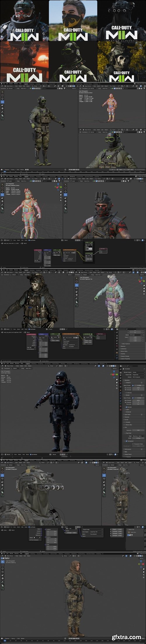 Call of Duty Modern Warfare II Characters Collection