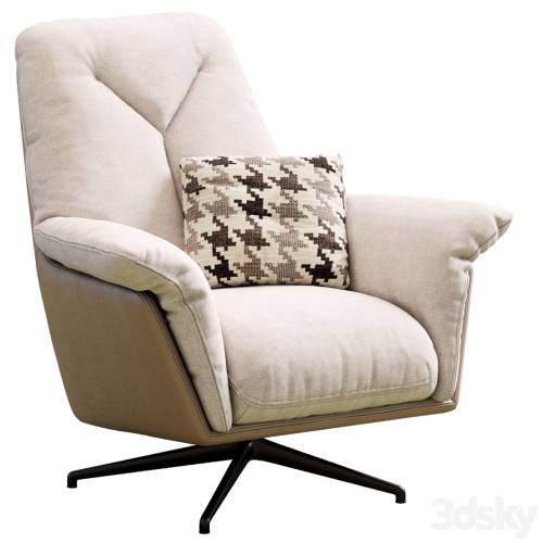 '3dsky Pro - Armchair Paul By Blanche'