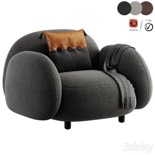'3dsky Pro - Sundae Armchair' '3dsky Pro - Sundae Armchair'