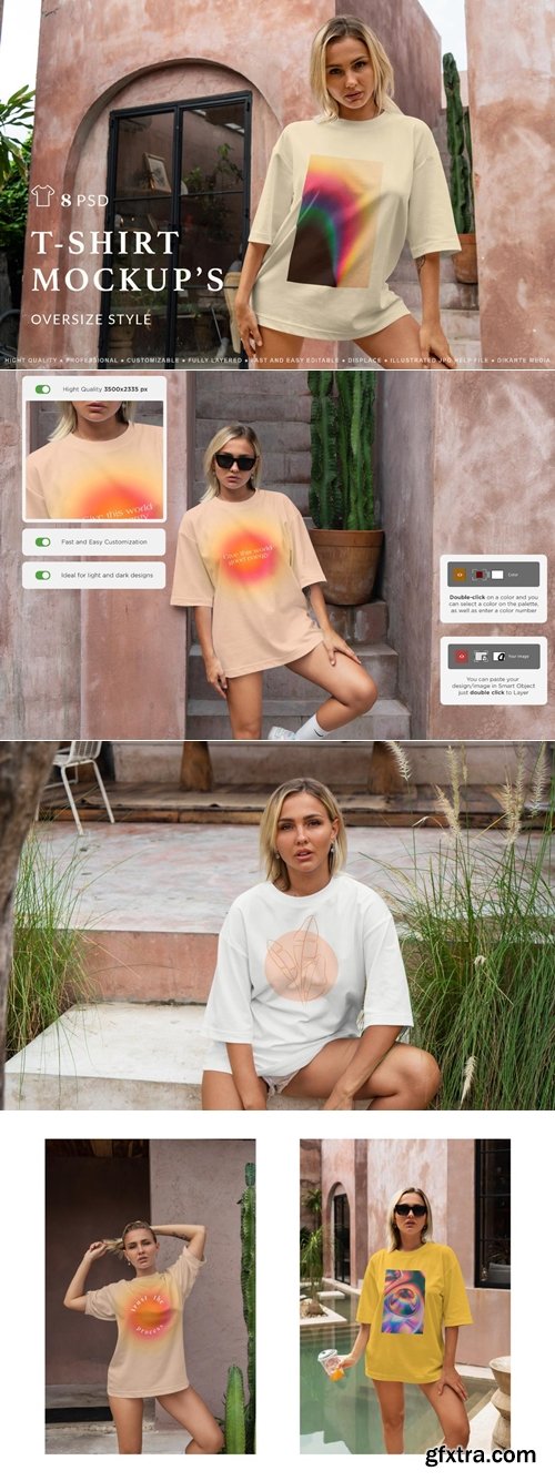 MockupCloud - T-Shirt Mockups Oversize Style
