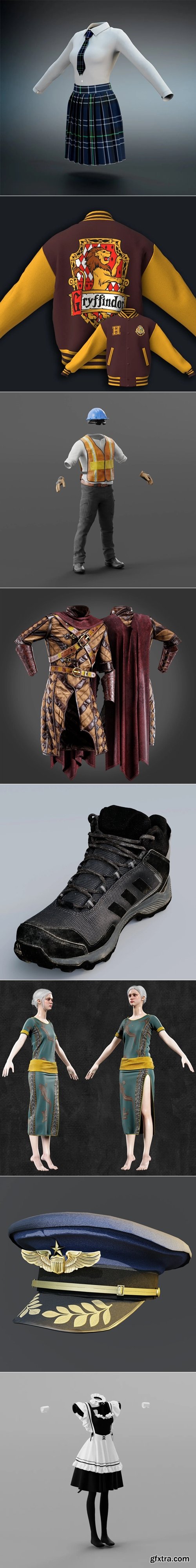 BlenderKit Clothing Pack