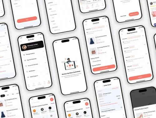 'Diva - Women Online Shop App UI Kit'