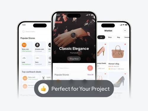 'Diva - Women Online Shop App UI Kit'