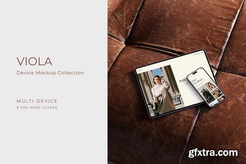 CreativeMarket - Viola Device Mockup Collection - 42250235