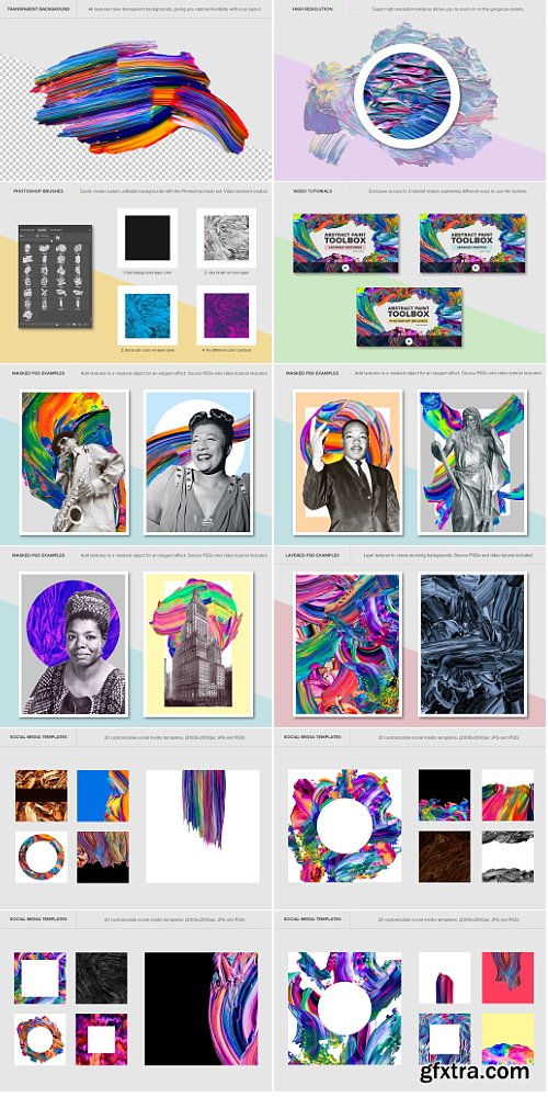 Chromasupply - Abstract Paint Toolbox