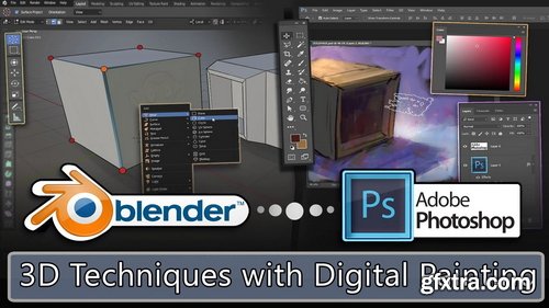 Skillshare - 3D Techniques with Digital Painting - 878516228