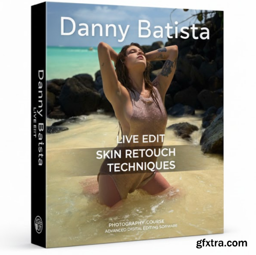 Danny Batista - Live Edit - Skin Retouch Techniques w/ Hard Light + More