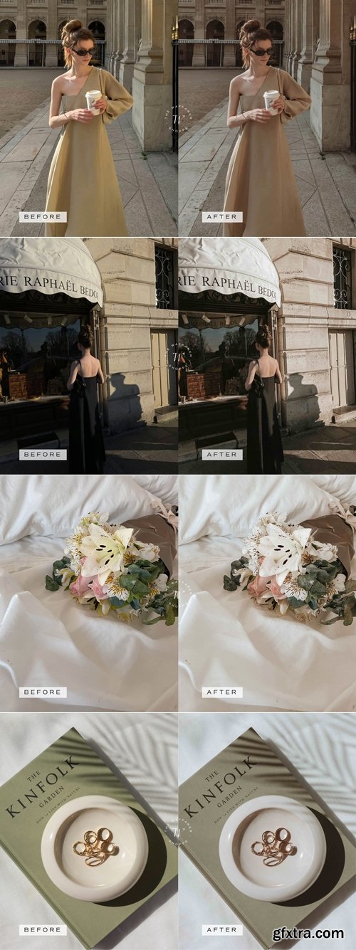 The Wanderful Wayfarer - 5 Influencer Lightroom Presets  Mobile + Desktop