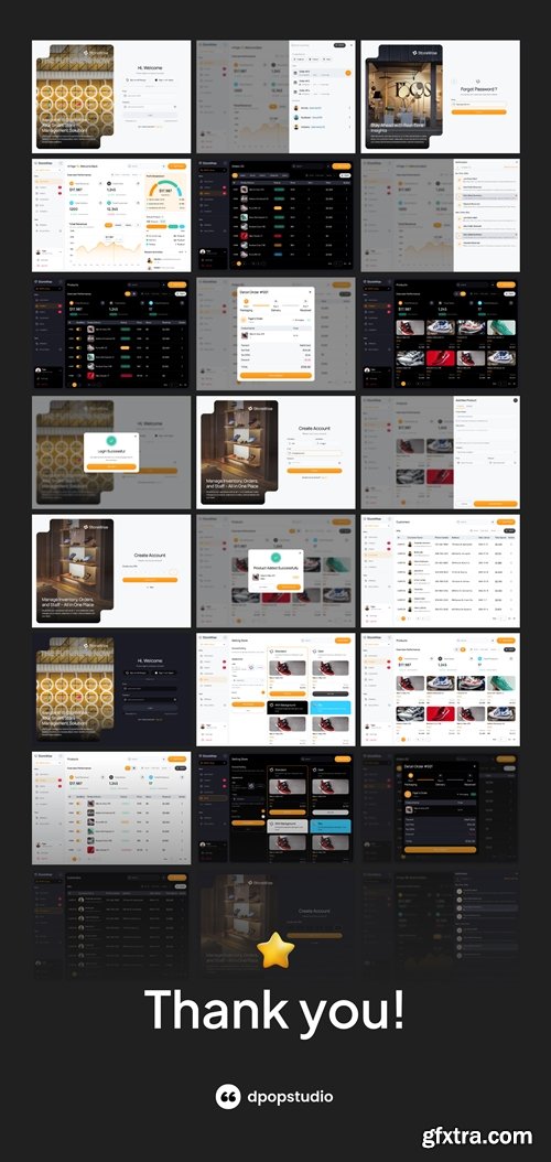 StoreWise - Store Management Dashboard UI KIT