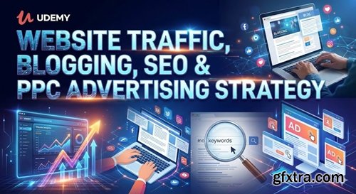 Udemy - Website Traffic, Blogging, Seo & Ppc Advertising Strategy