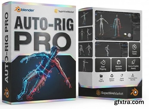 SuperhiveMarket - Auto-Rig Pro v3.76.43 for Blender