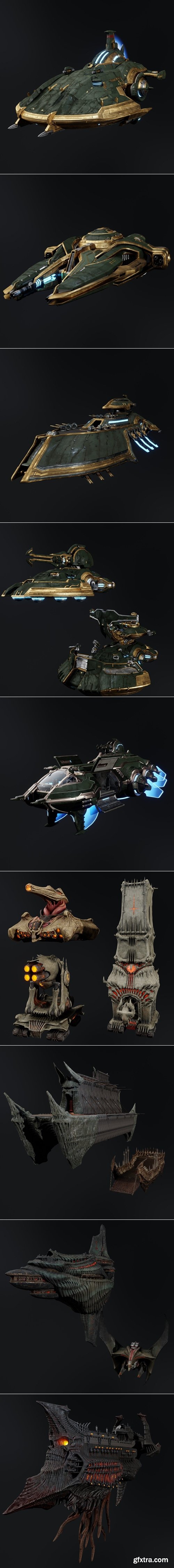 Doom: The Dark Ages - Vehicles 3D Collection