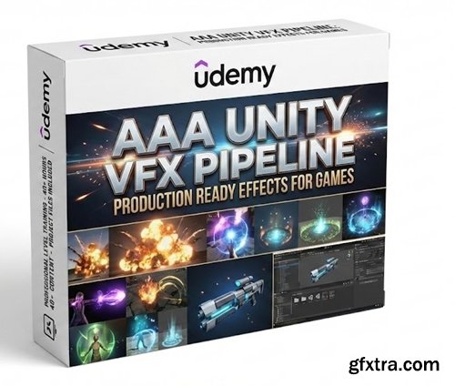 Udemy - AAA Unity VFX Pipeline: Production-Ready Effects for Games