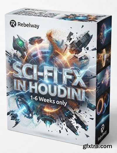 Rebelway - SCI-FI FX IN HOUDINI (1-6 Weeks only)