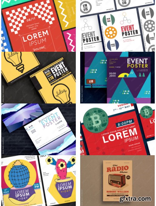 Event Flyer Layout 32xAI