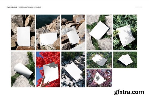 Creativemarket - Poster Mockup Set - Outdoor Edition - 42209847