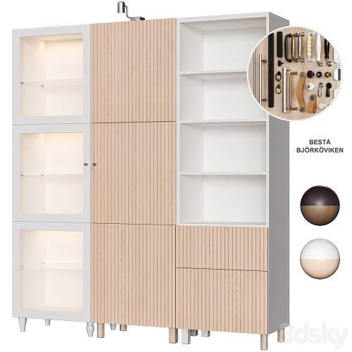 '3dsky Pro - Ikea Bestå / Björköviken Wardrobe'