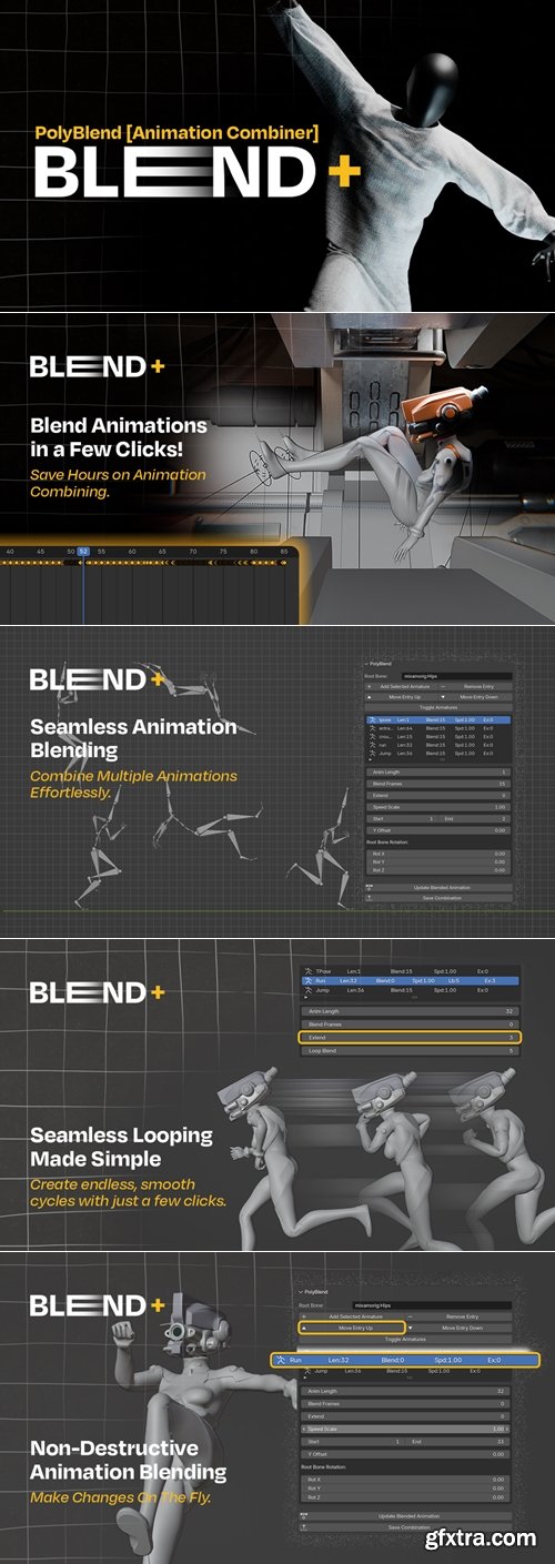 SuperhiveMarket - PolyBlend v1.1 for Blender