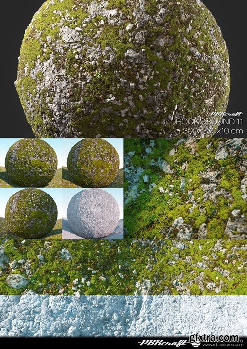 RD Textures - RockGround 11 3D Model