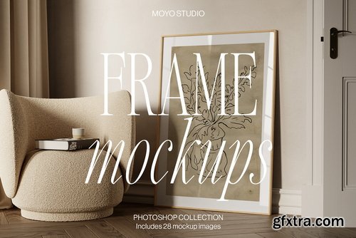 Creativemarket - Artwork Frame Mockup Bundle - 42150274
