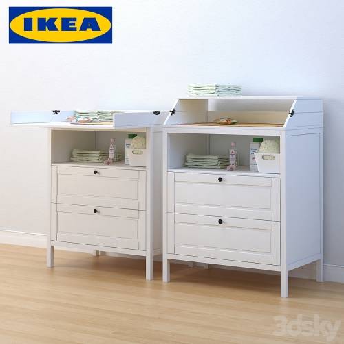 '3dsky Pro - IKEA SUNDVIK Changing table'