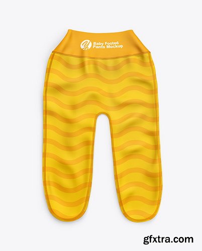 YellowImages - Footed Baby Pants Mockup - 49549