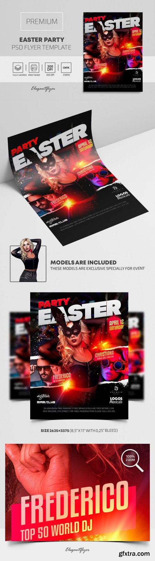 Easter Party – Premium PSD Flyer Template