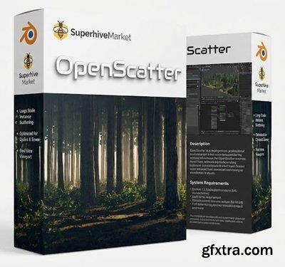 SuperhiveMarket - Openscatter 1.0.7 for Blender