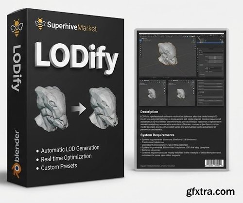 LODify v2.6.0 for Blender