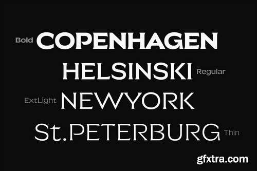 JT Barnez Modern Sharp Serif - 7 Font