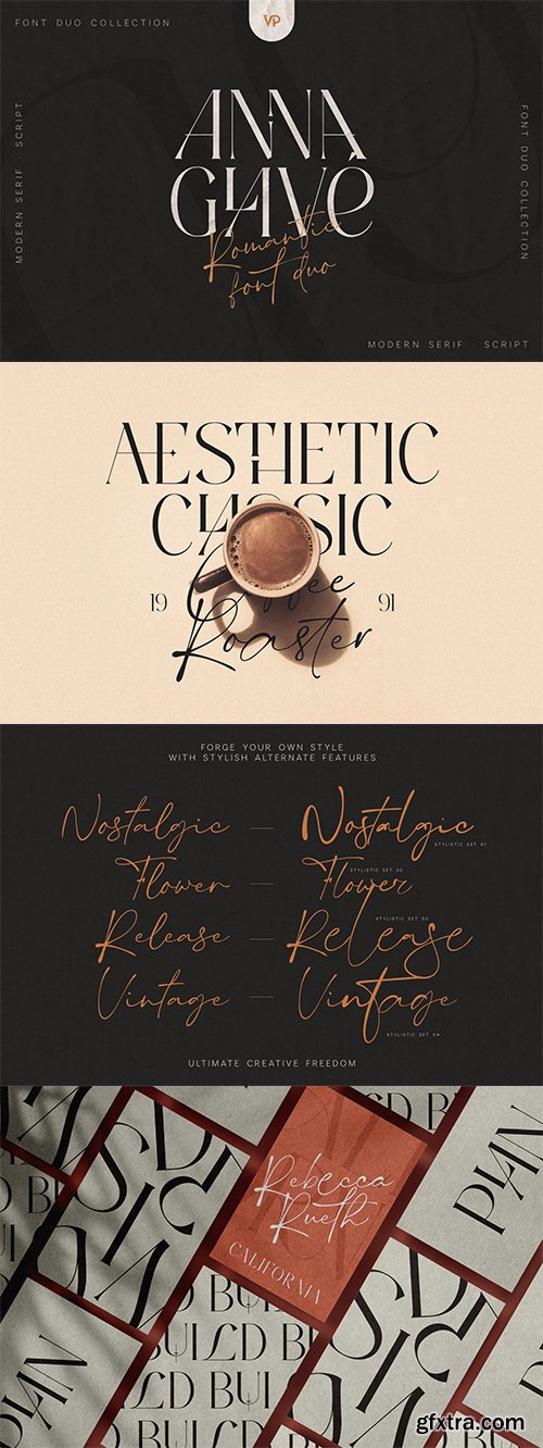 Anna Glave Font Family