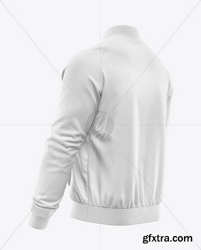 YellowImages - Men\'s Raglan Bomber Jacket Mockup - 119661