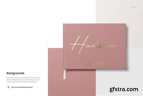 Creatsy - Landscape Wedding Guest Book Mockup Set - 1149950293