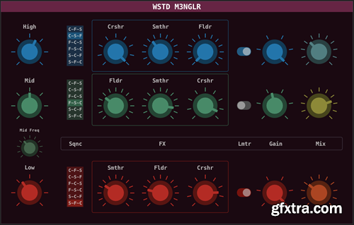 Wasted Audio WSTD M3NGLR v1.1.1