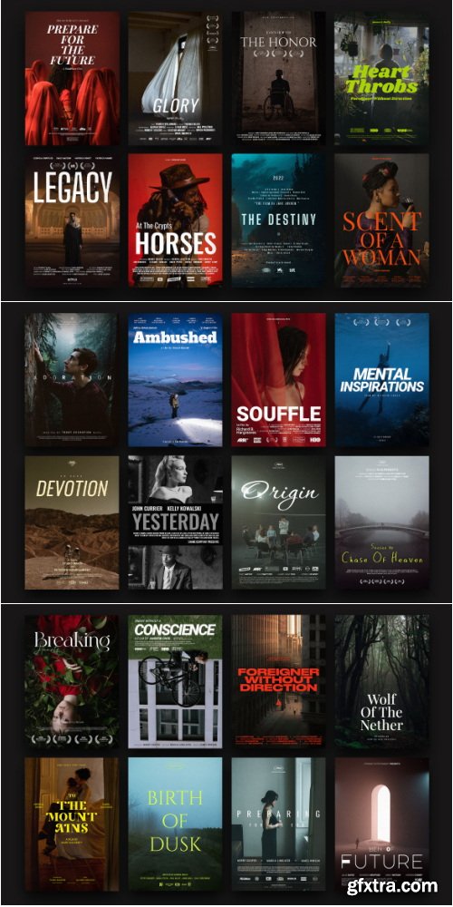 Pixflow - French Movie Posters V.1