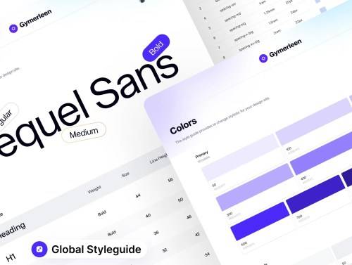 'Fitness Management Web App UI Kit'
