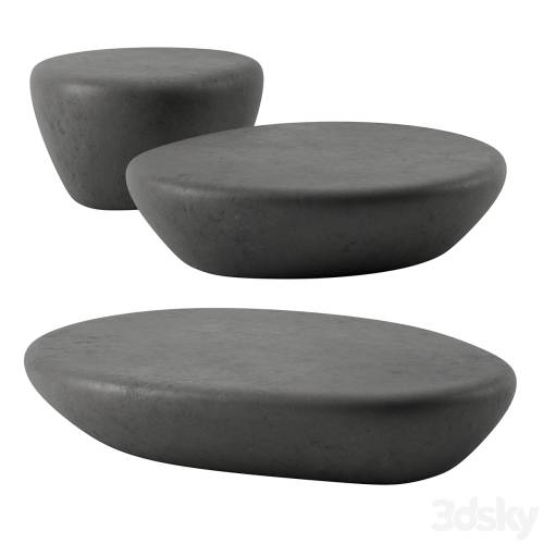 '3dsky Pro - Stony Coffee tables by Minotti' '3dsky Pro - Stony Coffee tables by Minotti'
