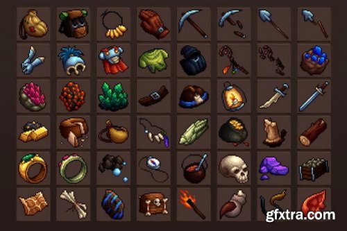 Craftpix - Cobold Loot 32×32 Pixel Icons