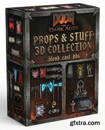 Doom: The Dark Ages - Props & Stuff 3D Collection
